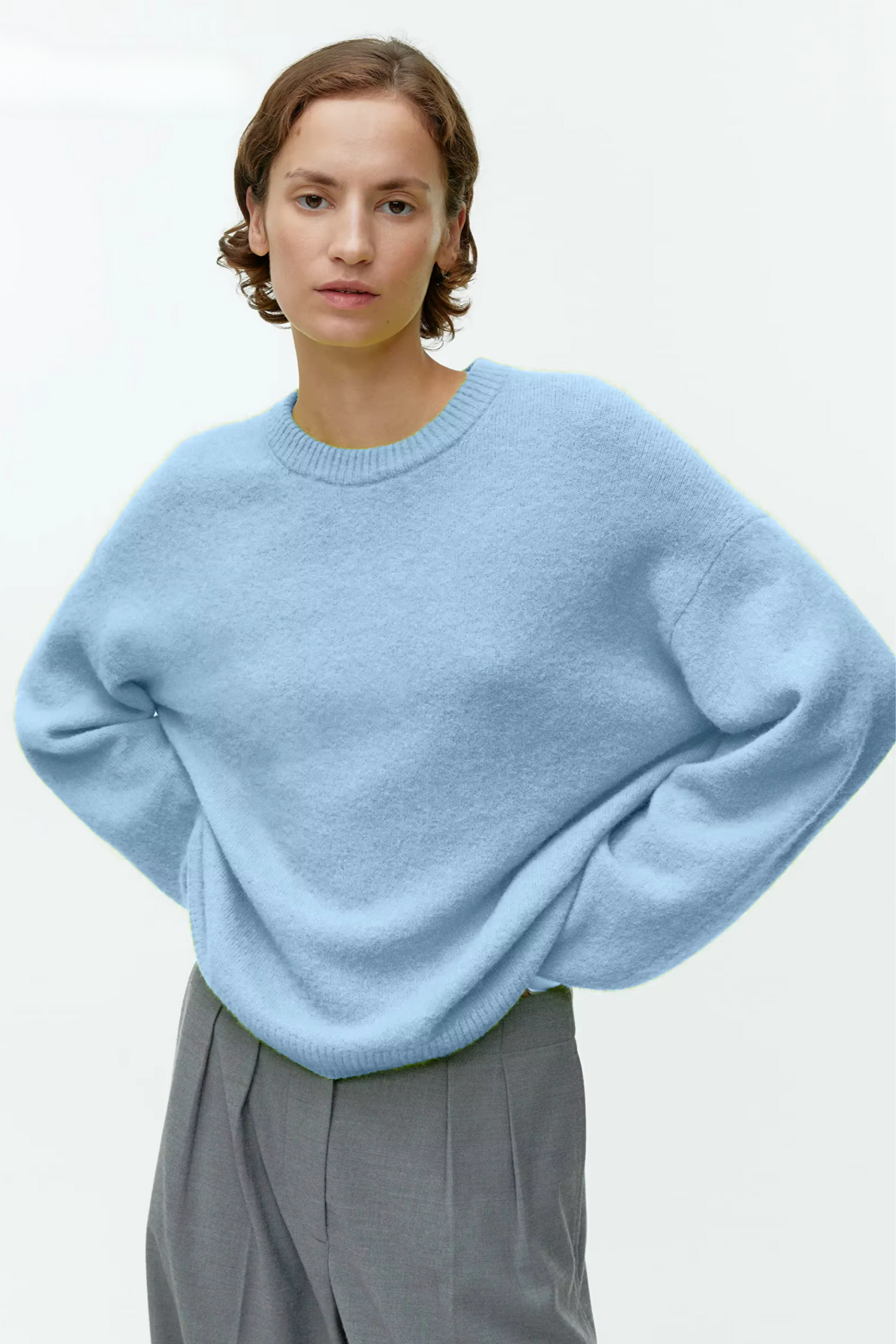 Matilda Relaxed Fit Sweater in Soft Knit Blend