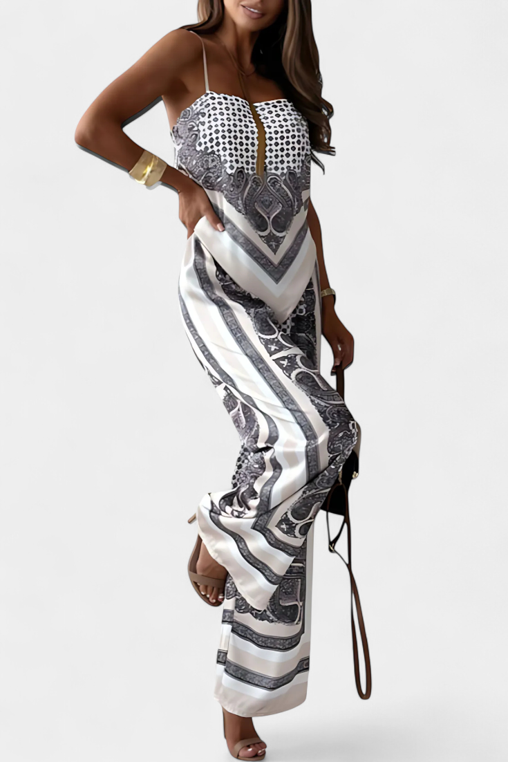 Leonie Paisley Tie-Back Co-Ord Set