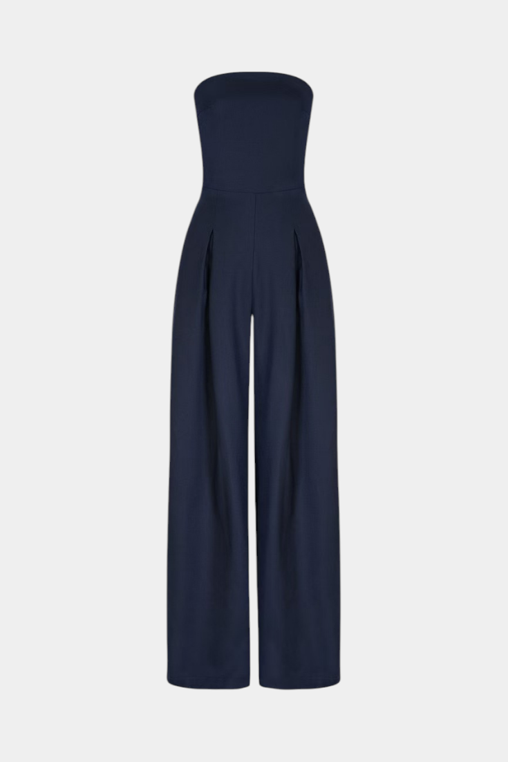 Llona Strapless Wide-Leg Jumpsuit