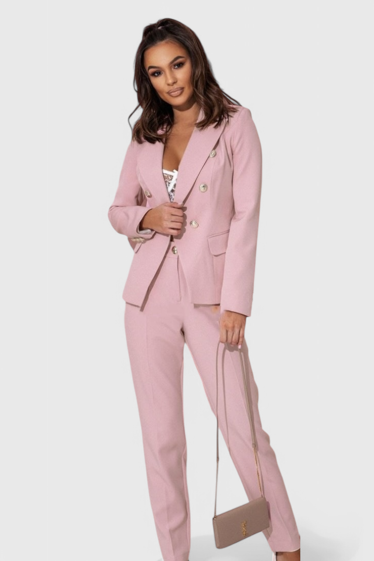 Rosalind Elegant Blazer and Trousers Set