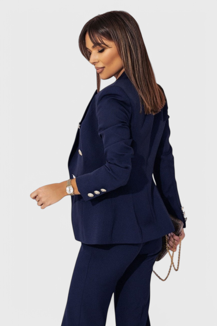 Rosalind Elegant Blazer and Trousers Set