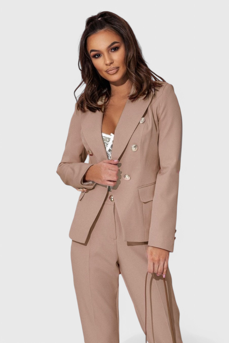 Rosalind Elegant Blazer and Trousers Set