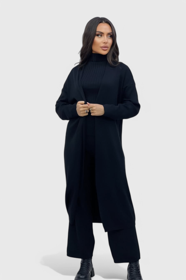 Mahalia 3-Piece Knit Co-Ord Set