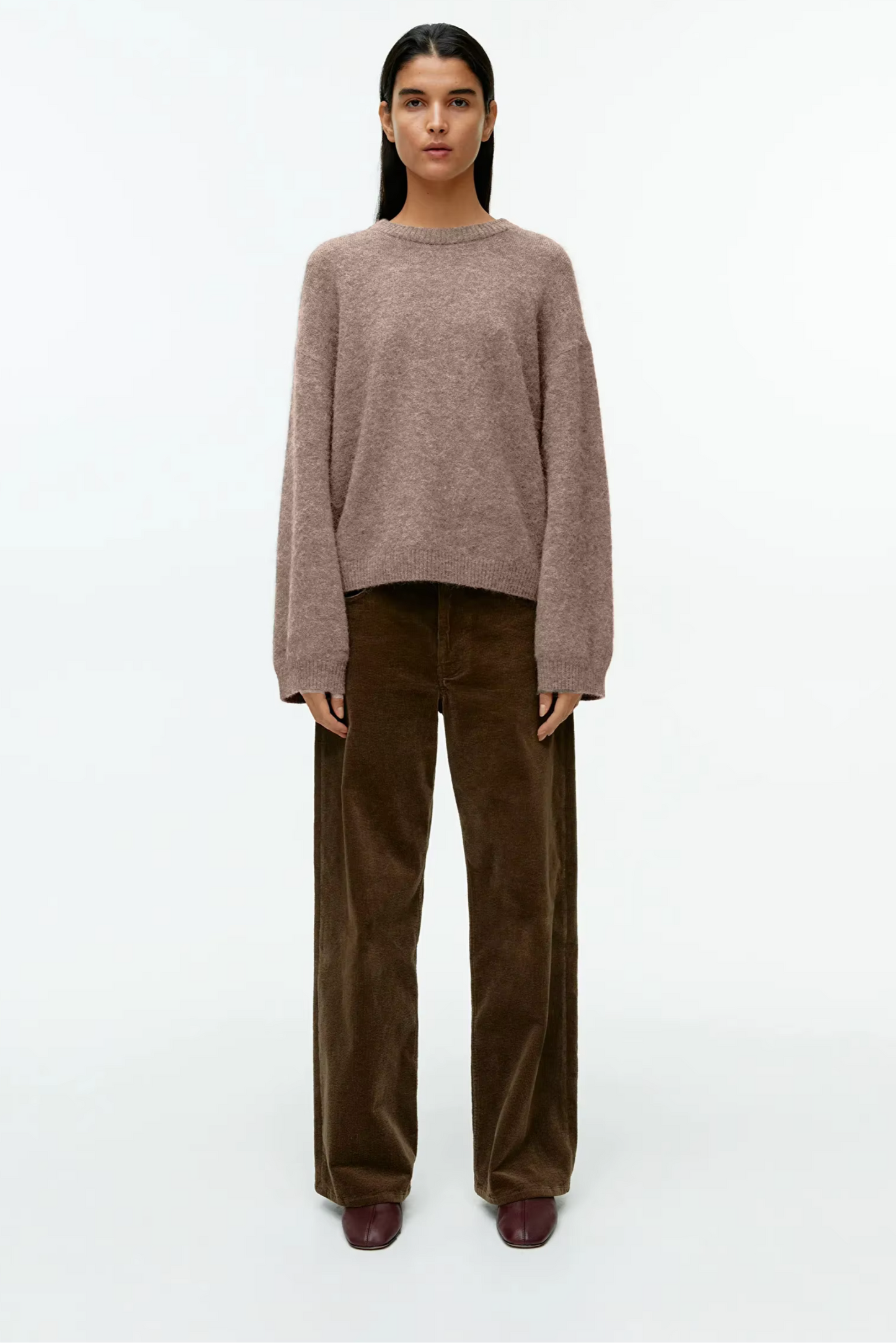 Matilda Relaxed Fit Sweater in Soft Knit Blend