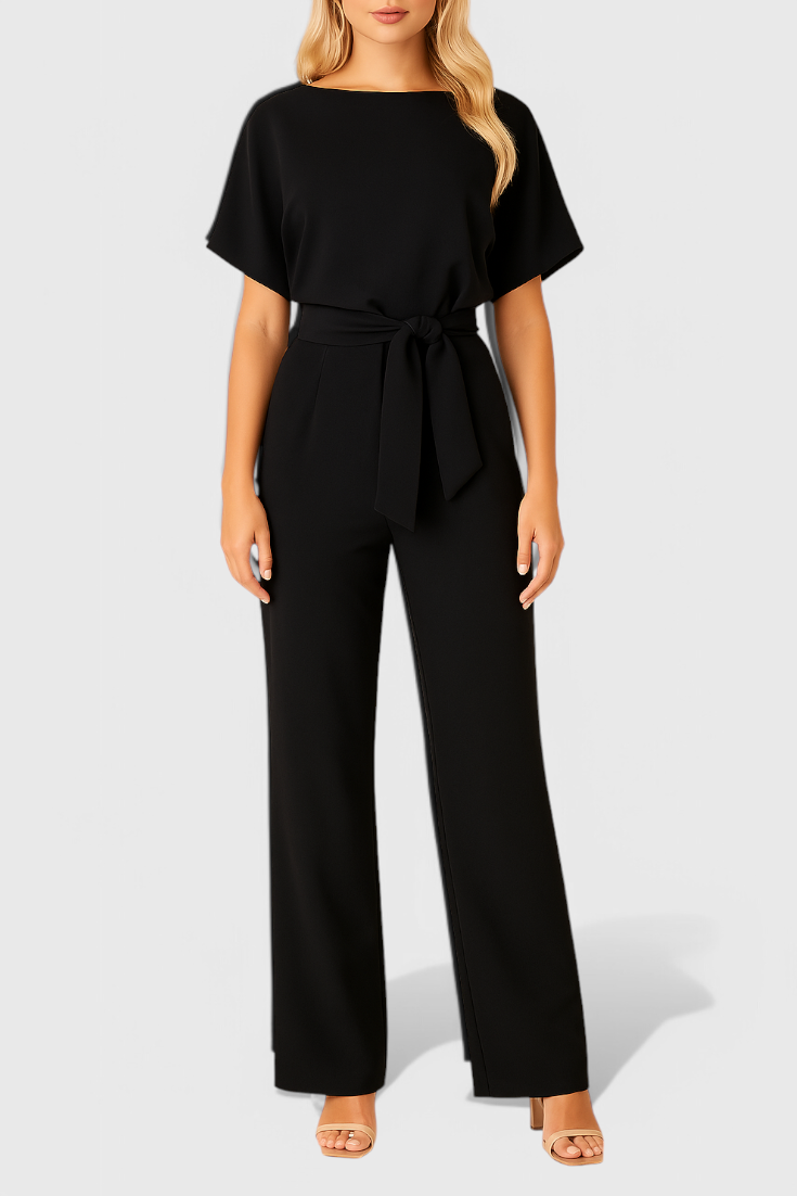 Evie Chic Wide-Leg Jumpsuit