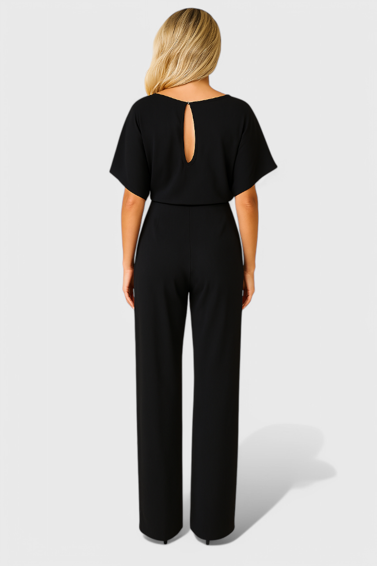 Evie Chic Wide-Leg Jumpsuit