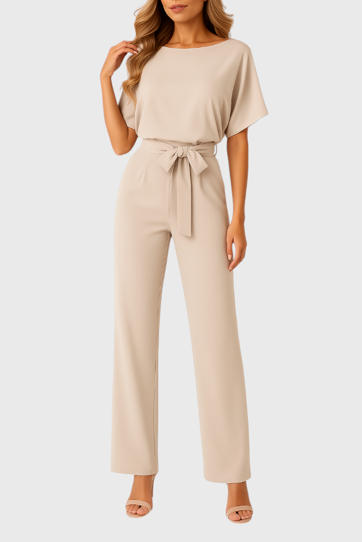 Evie Chic Wide-Leg Jumpsuit