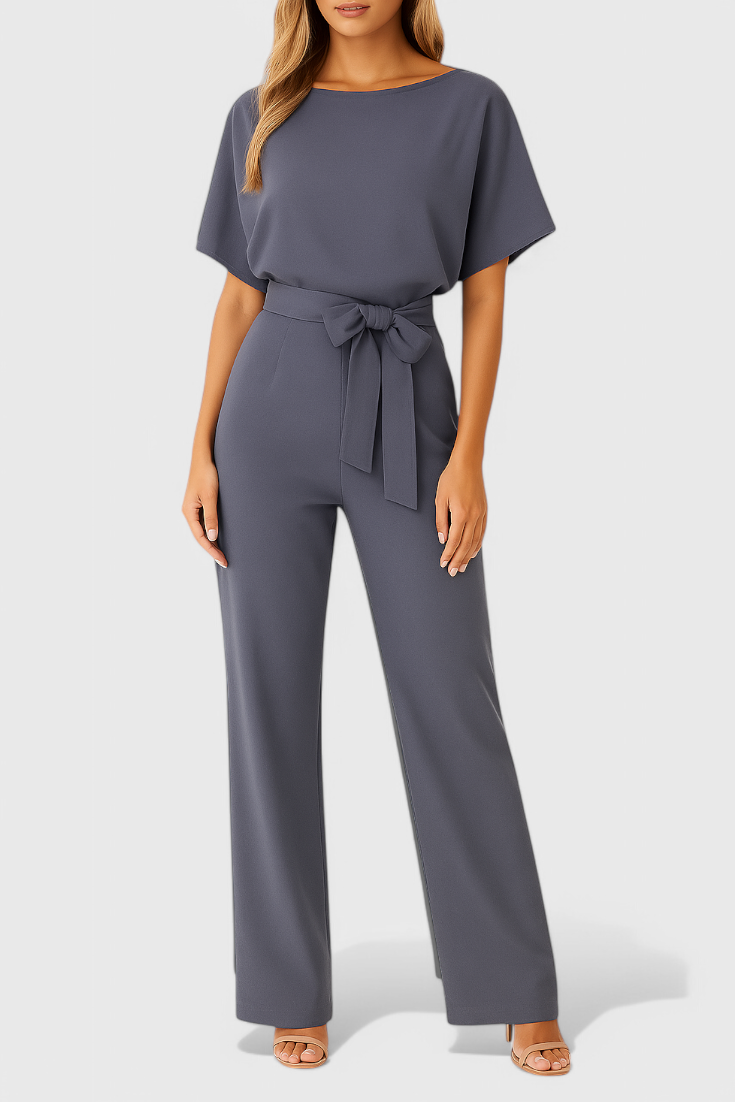 Evie Chic Wide-Leg Jumpsuit