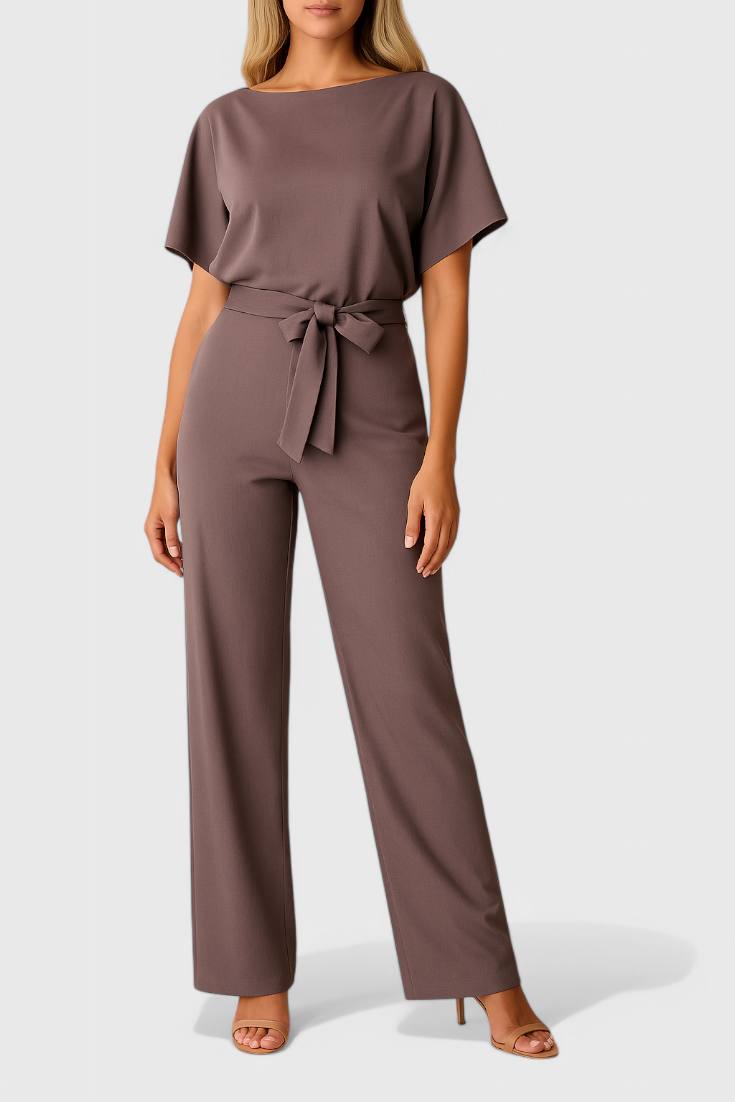 Evie Chic Wide-Leg Jumpsuit