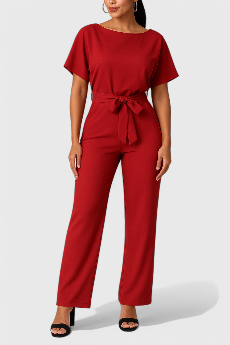 Evie Chic Wide-Leg Jumpsuit