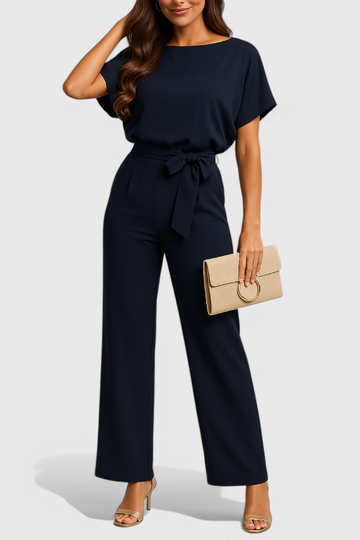 Evie Chic Wide-Leg Jumpsuit
