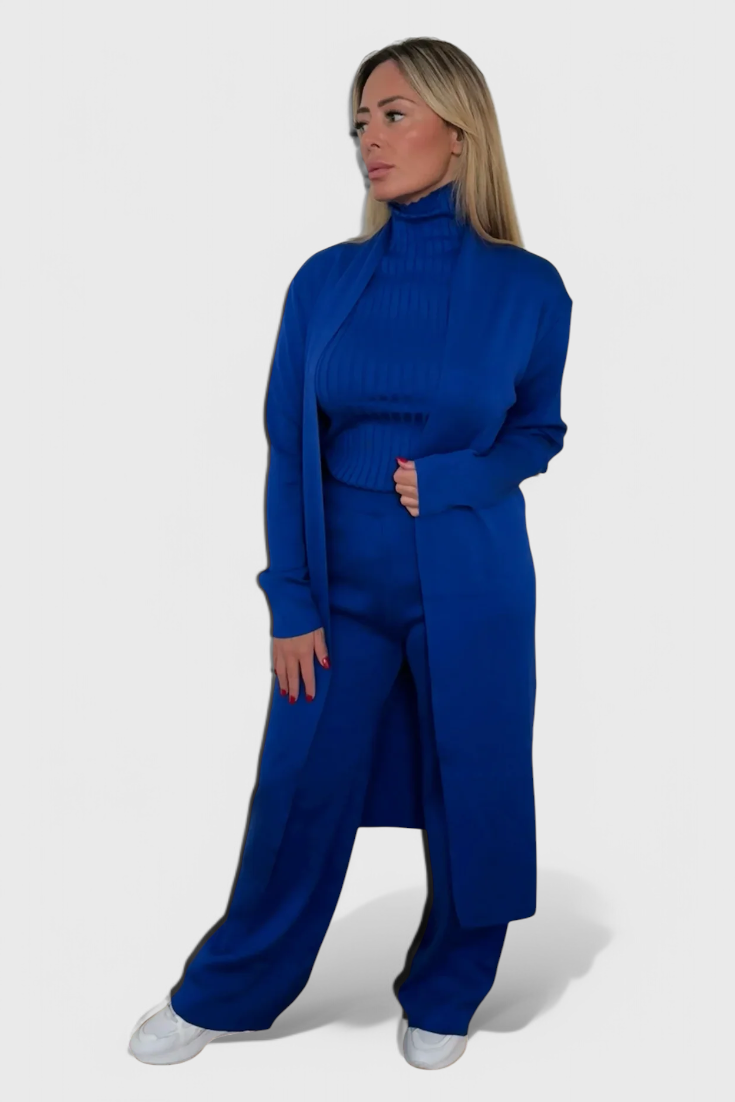 Mahalia 3-Piece Knit Co-Ord Set