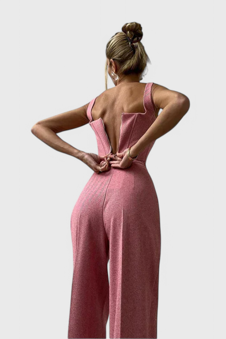 Evena Tailored Trousersuit for Confident Elegance