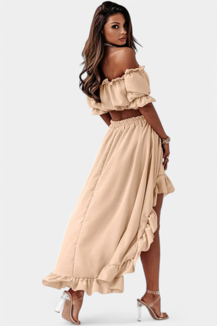 Katja Off-Shoulder Two-Piece Set