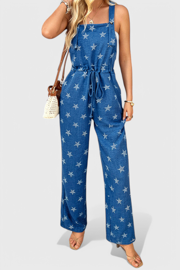 Bianca Printed Relaxed Jumpsuit