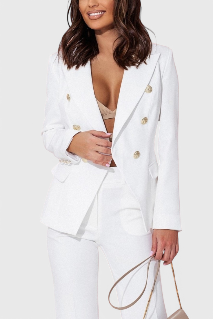 Rosalind Elegant Blazer and Trousers Set