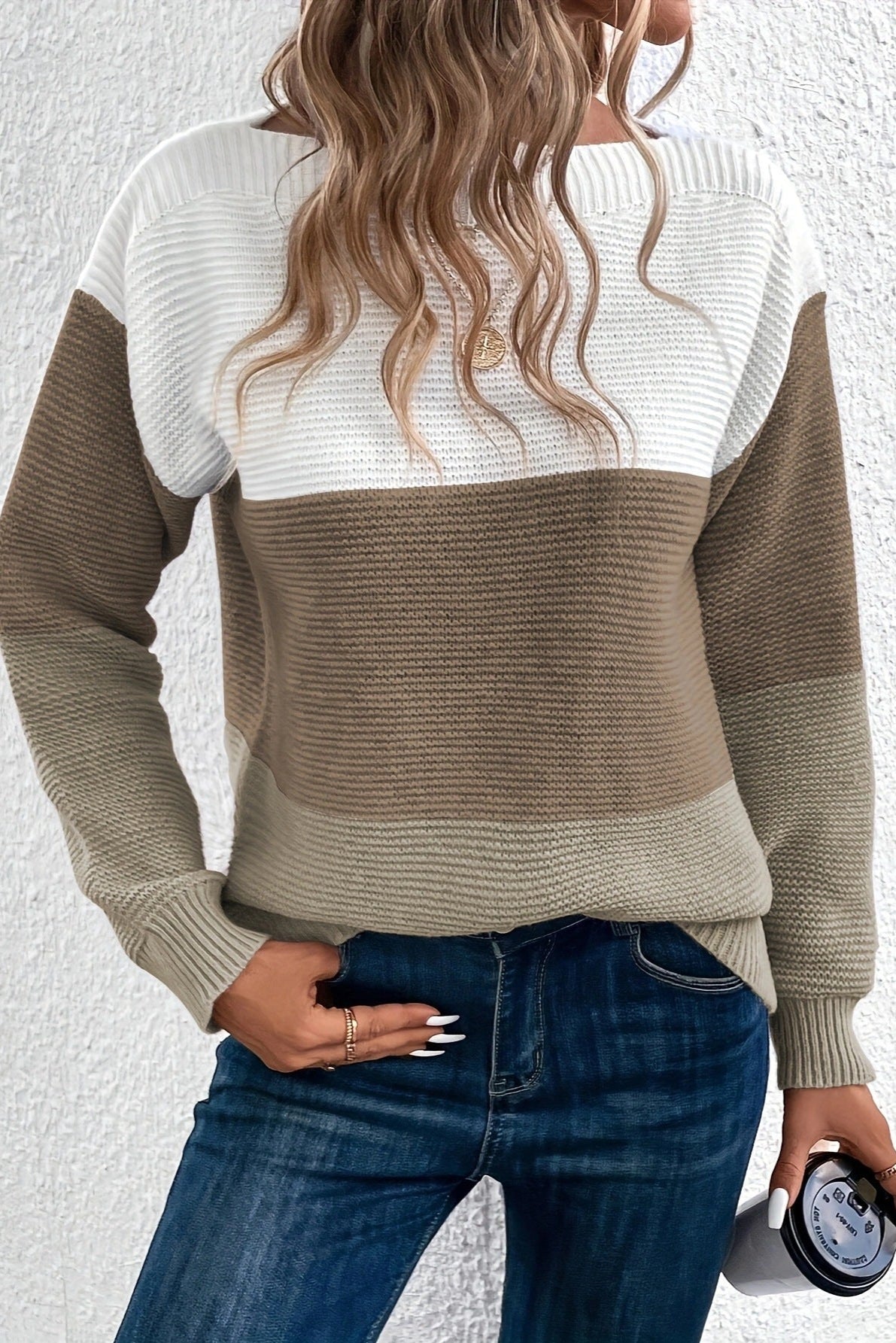 Soria Soft Touch Wool-Blend Knit Jumper