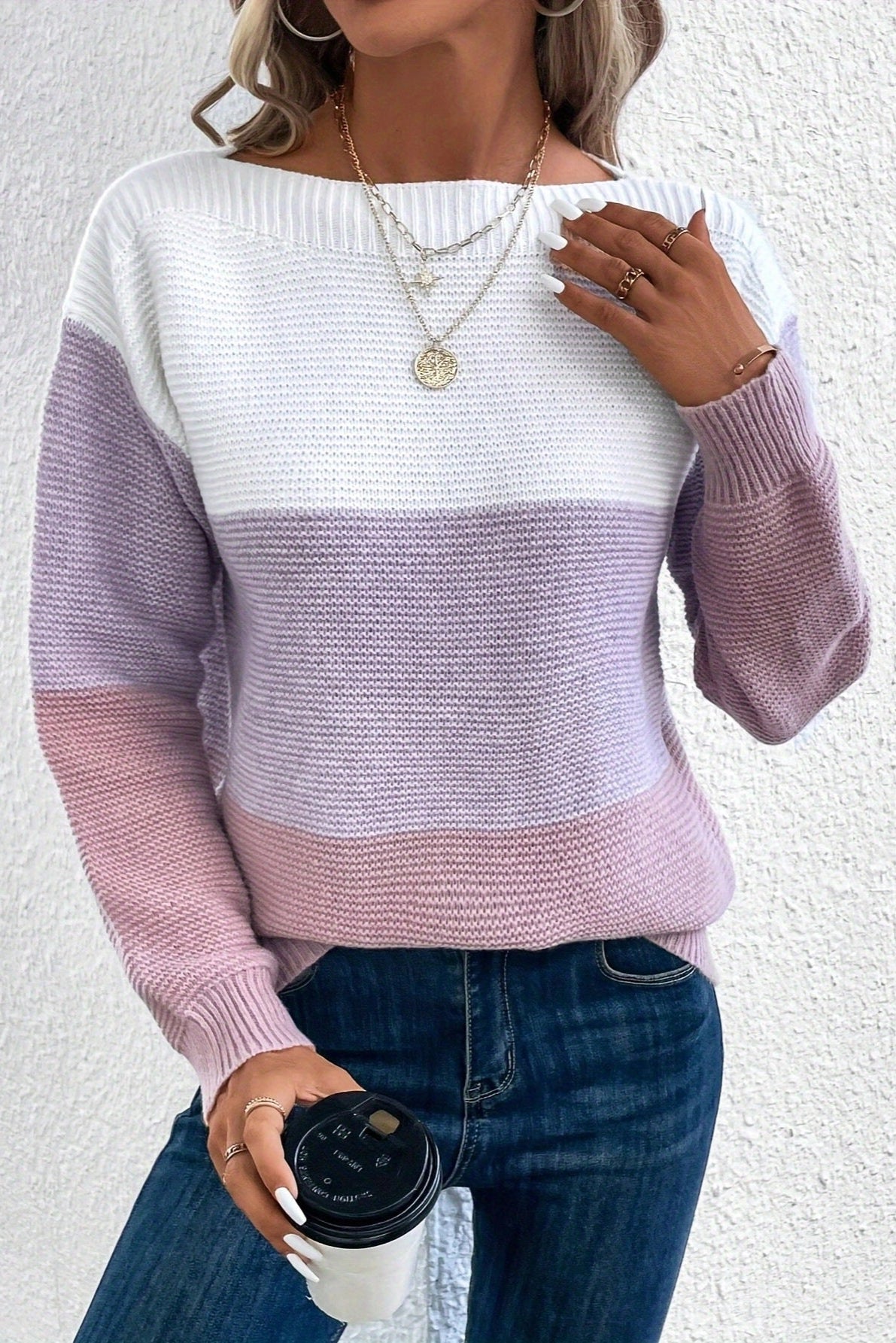 Soria Soft Touch Wool-Blend Knit Jumper