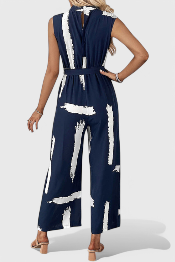 Zola Printed Wide-Leg Jumpsuit
