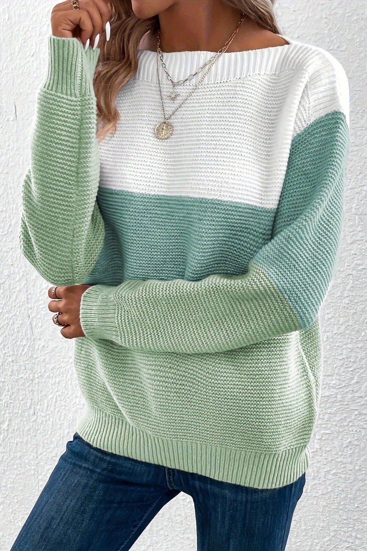 Soria Soft Touch Wool-Blend Knit Jumper