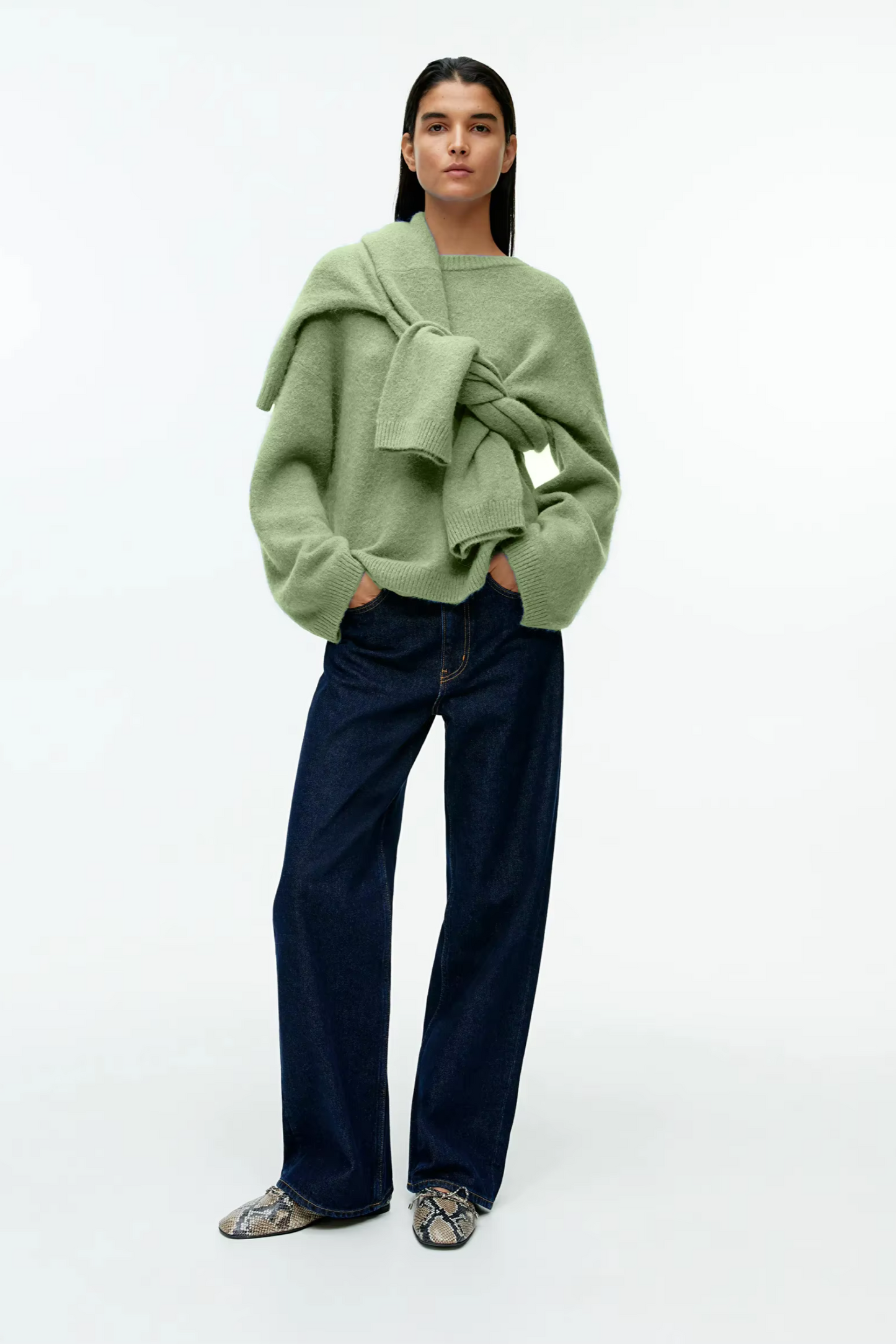 Matilda Relaxed Fit Sweater in Soft Knit Blend