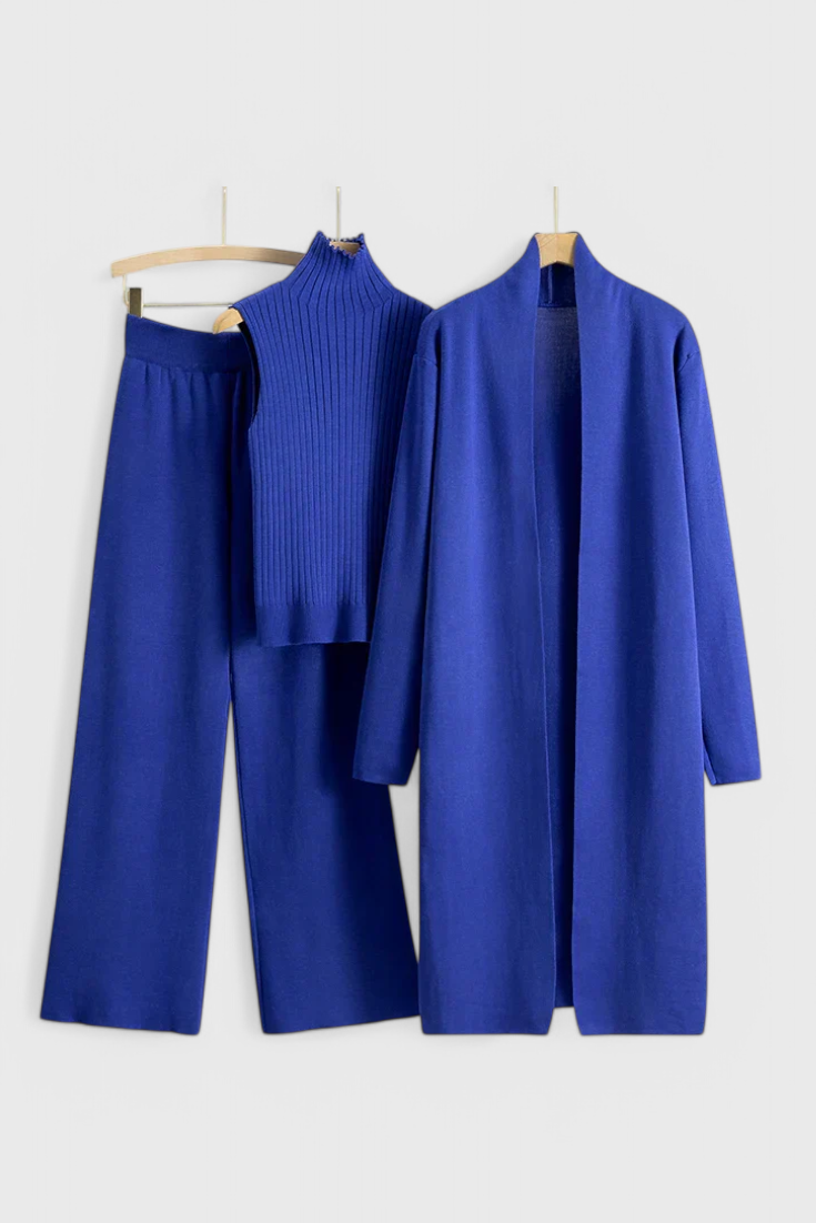 Mahalia 3-Piece Knit Co-Ord Set