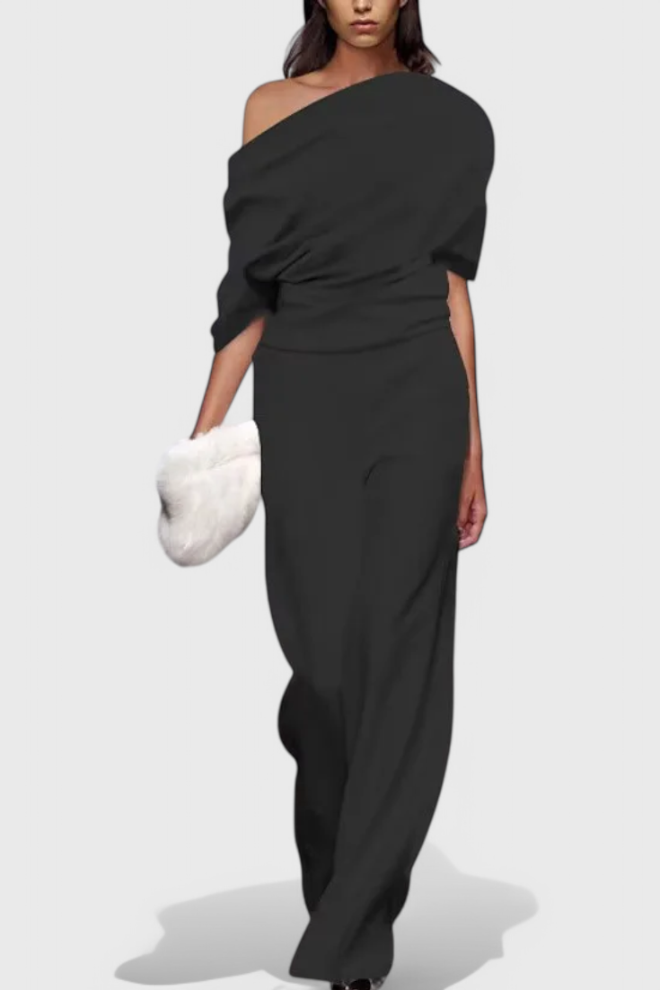 Agatha Wide-Leg Everyday Jumpsuit