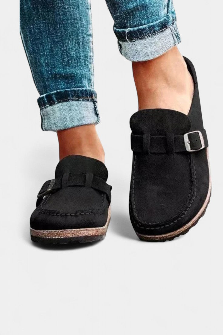 Floristra Classic Suede Clogs