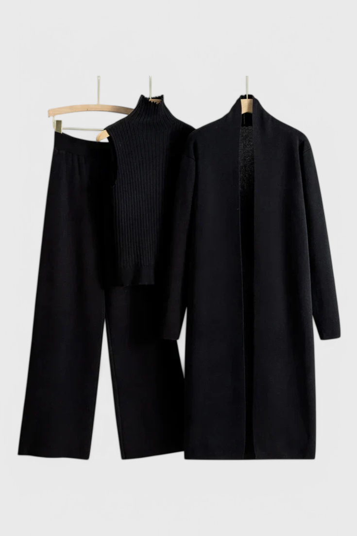 Mahalia 3-Piece Knit Co-Ord Set