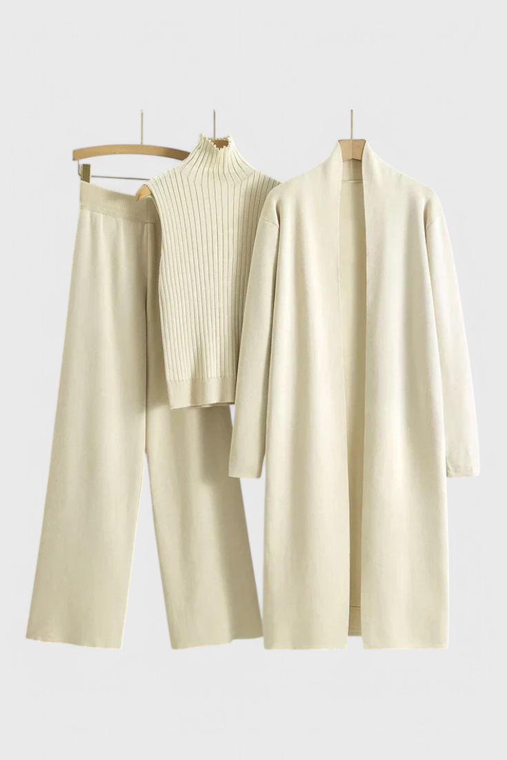 Mahalia 3-Piece Knit Co-Ord Set