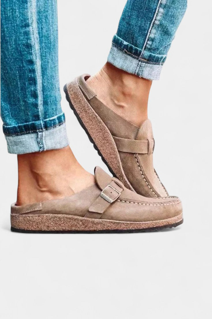 Floristra Classic Suede Clogs