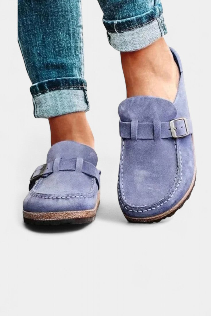 Floristra Classic Suede Clogs