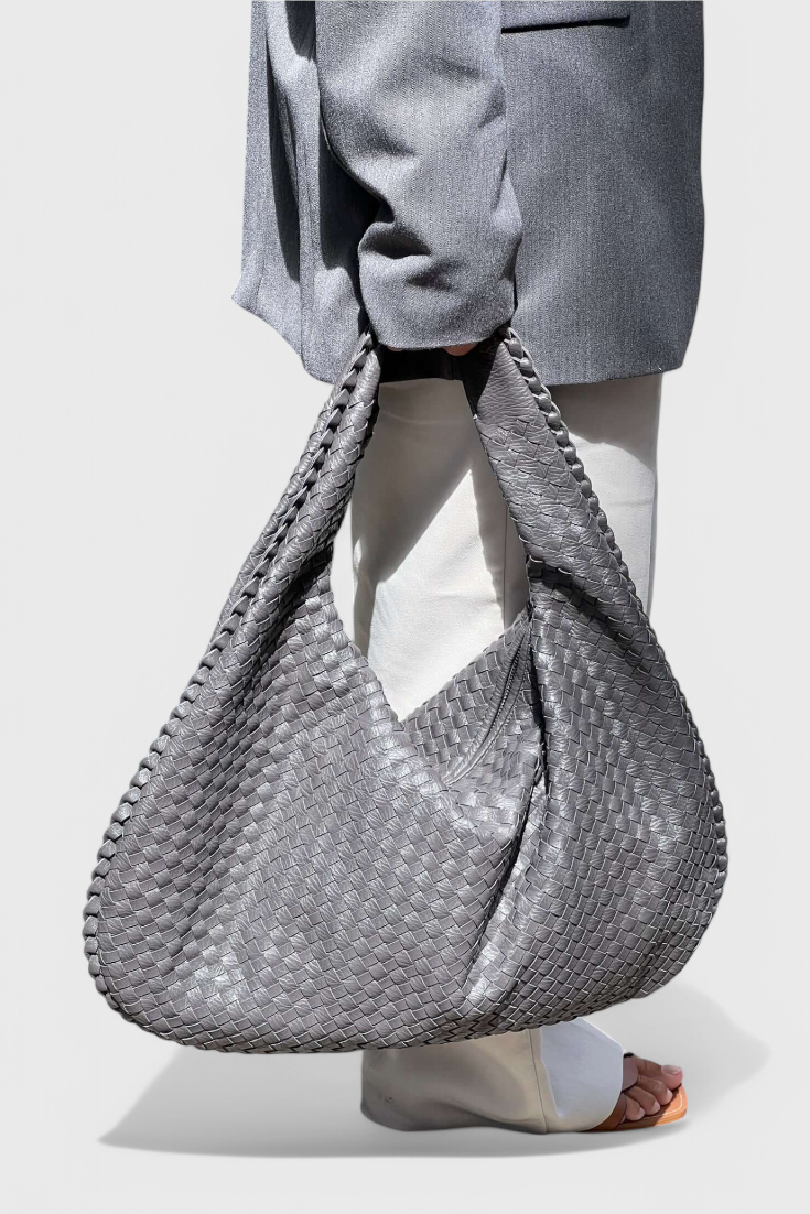 Tilly Woven Satchel Shoulder Bag