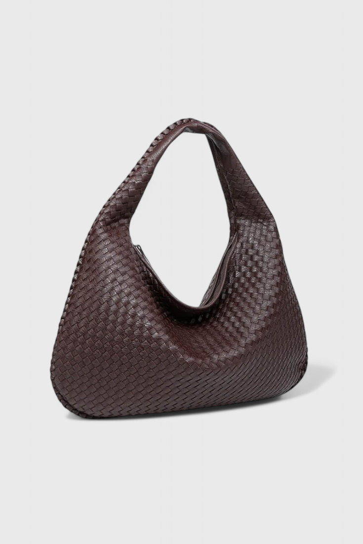 Tilly Woven Satchel Shoulder Bag
