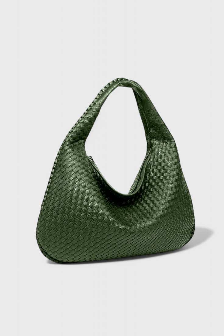 Tilly Woven Satchel Shoulder Bag