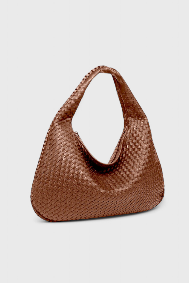 Tilly Woven Satchel Shoulder Bag
