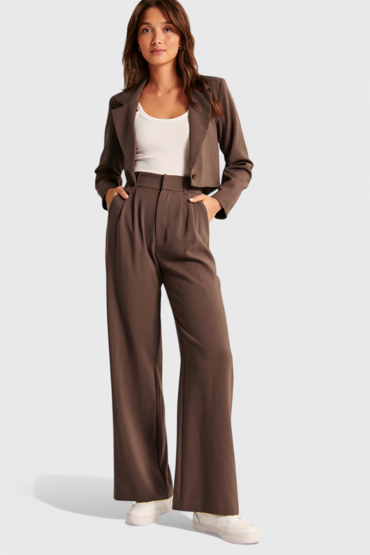Tinashe Wide Leg Tailored Pants