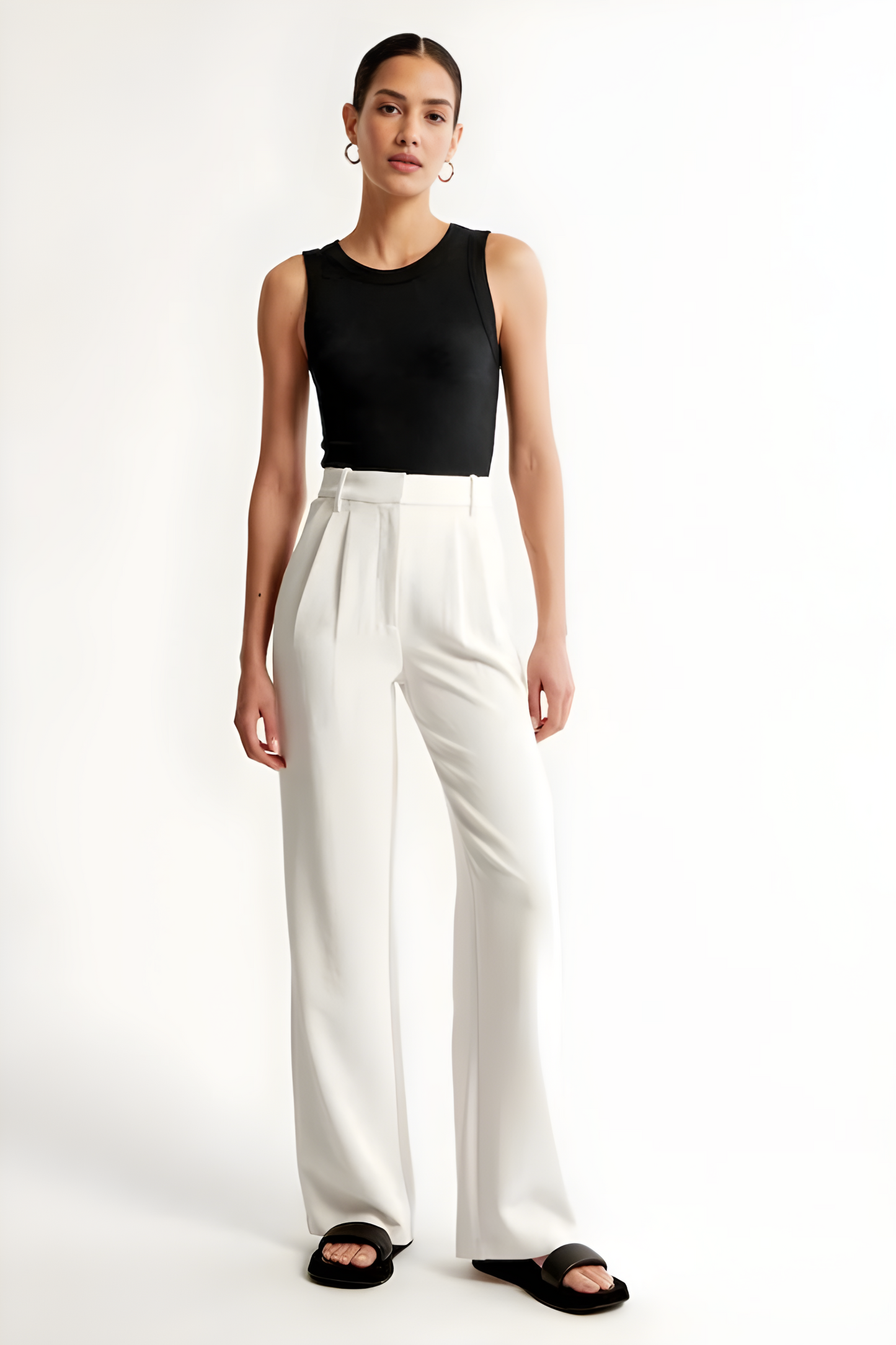 Tinashe Wide Leg Tailored Pants