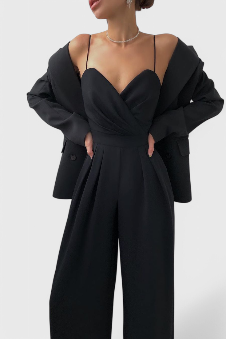 Romilly Elegant Wide-Leg Jumpsuit