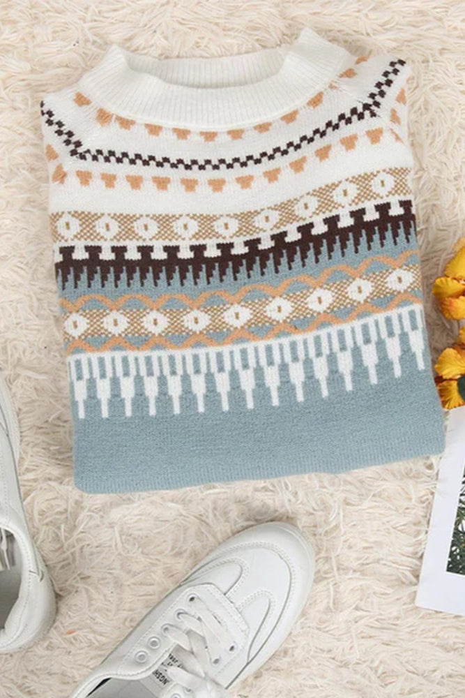 Gemma Textured Knit Crewneck Jumper