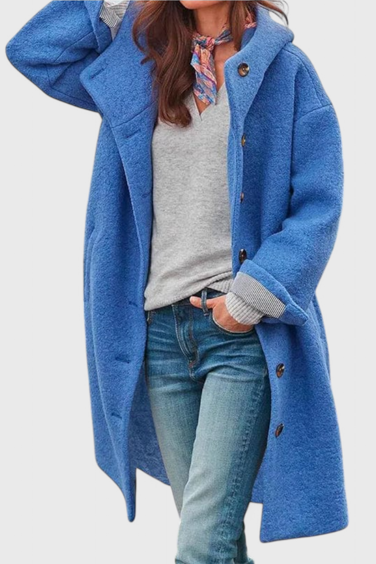 Penelope Elegant Hooded Winter Coat