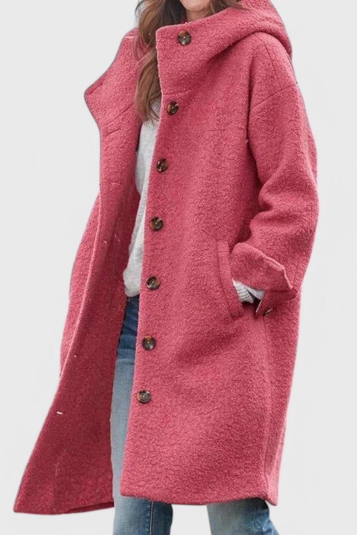 Penelope Elegant Hooded Winter Coat