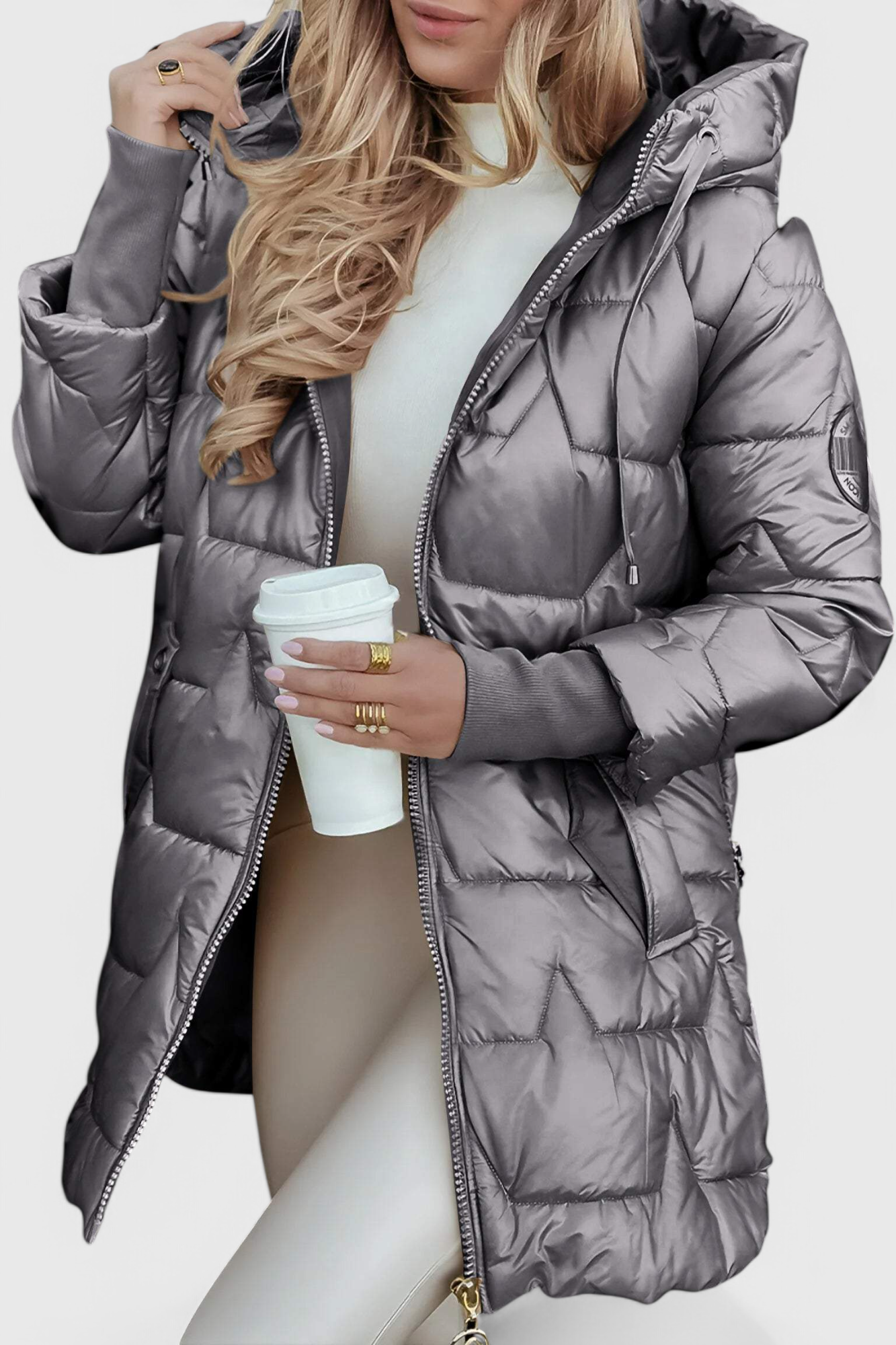 Marcella Cozy Insulated Coat with Hood
