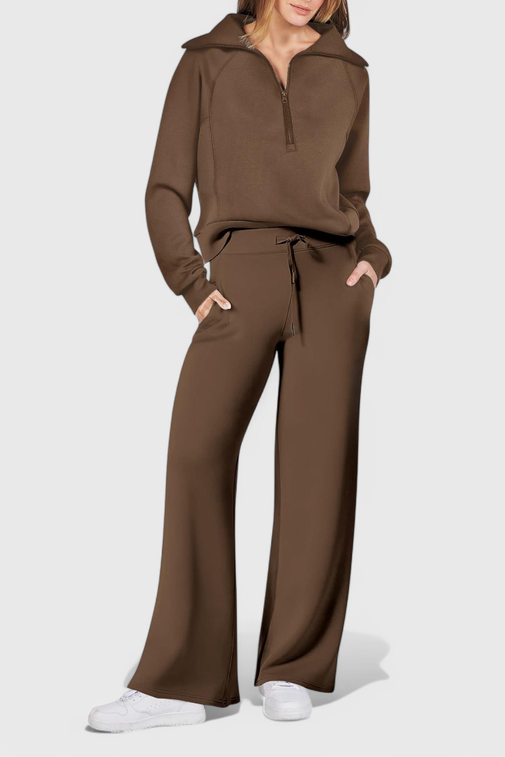 Berken Long Sleeve Two-Piece Lounge Set