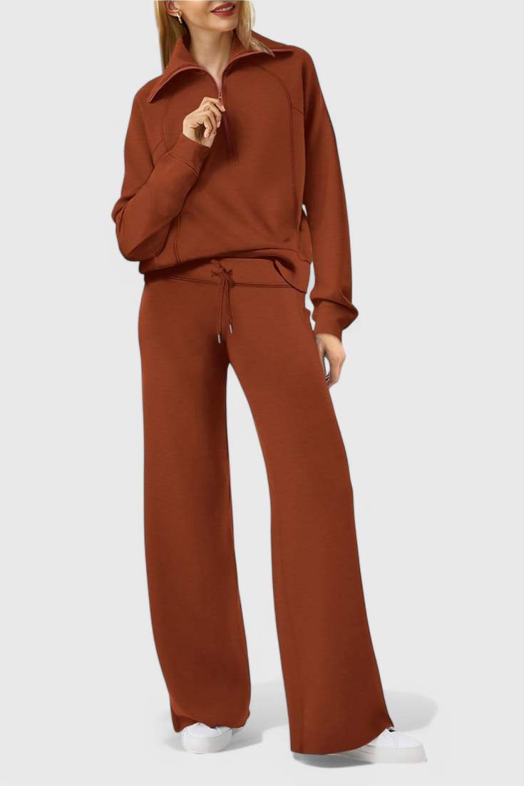 Berken Long Sleeve Two-Piece Lounge Set