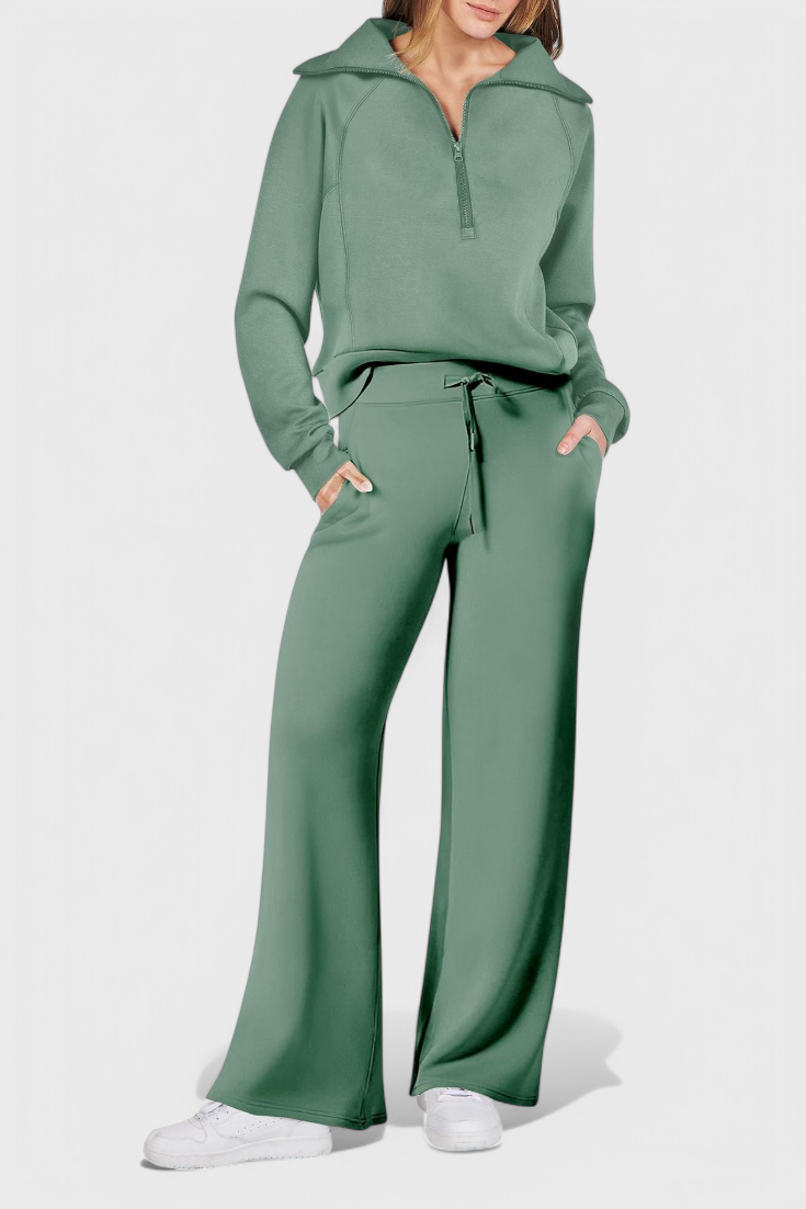 Berken Long Sleeve Two-Piece Lounge Set