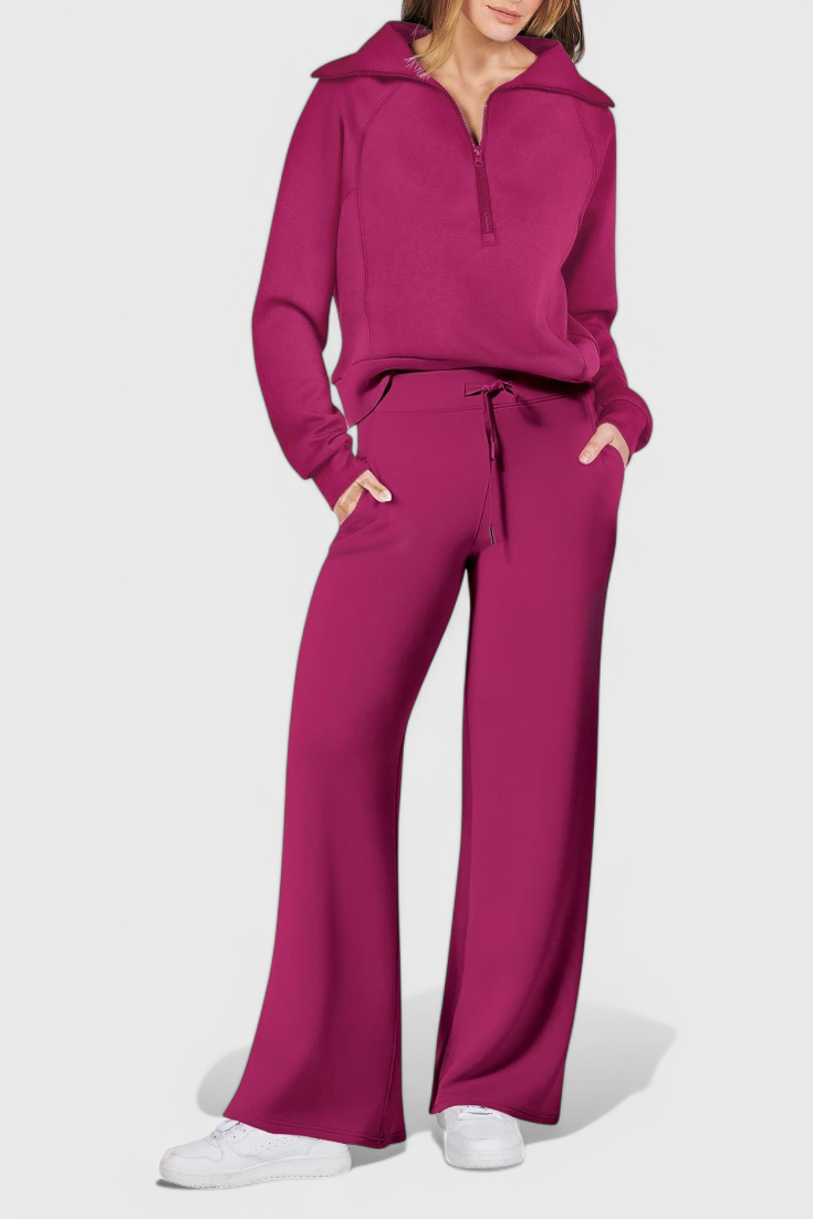 Berken Long Sleeve Two-Piece Lounge Set