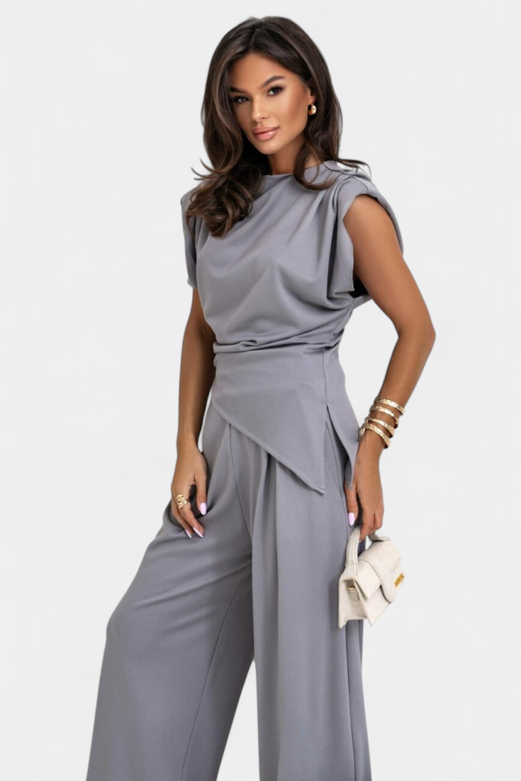 Sofia Draped Shoulder Set