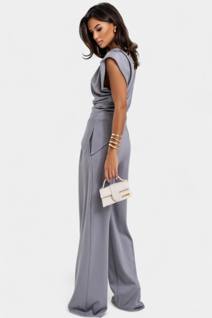 Sofia Draped Shoulder Set