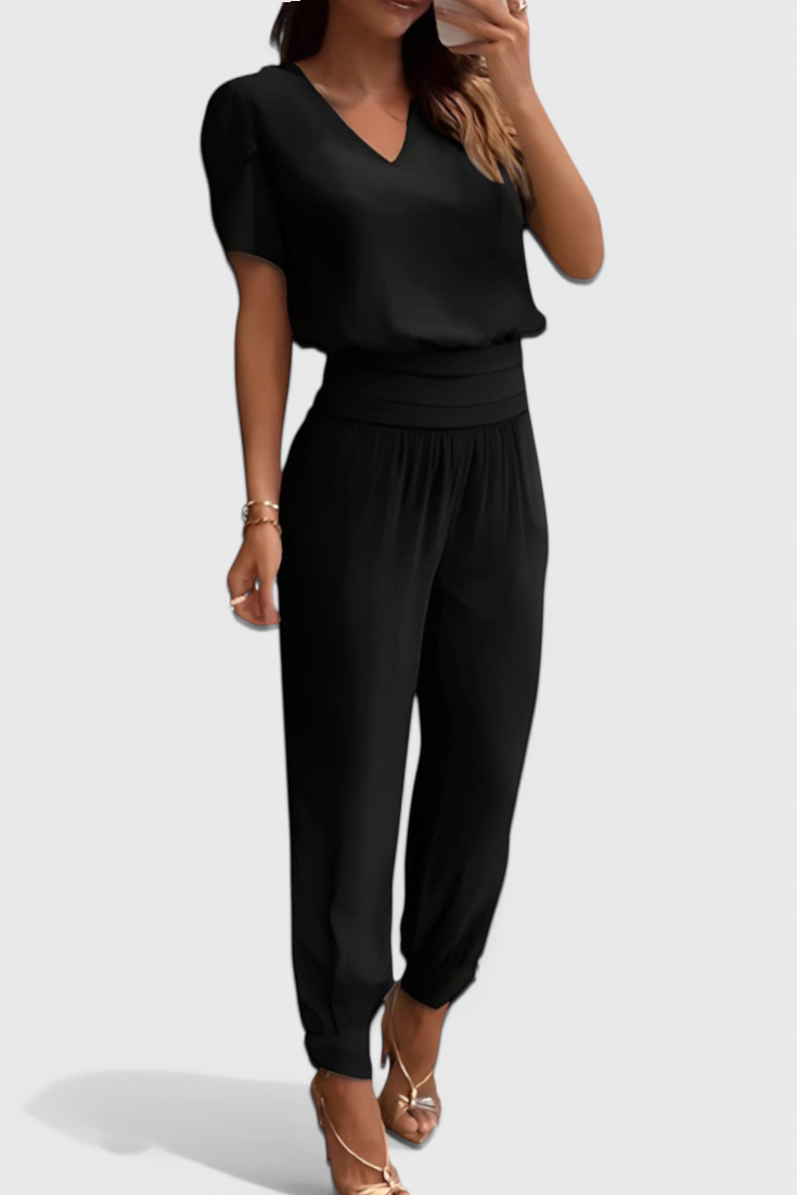 Cassandra Blouse and Trousers Set